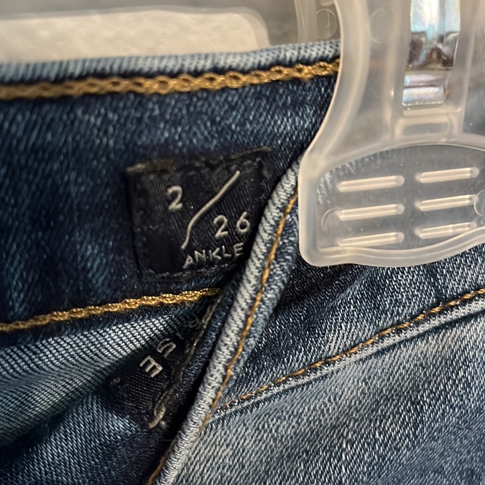 Lucky Brand high rise skinny Bridgette jeans size 2/26 - Picture 3 of 5